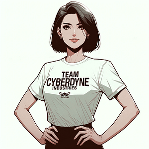 Team Cyberdyne t shirt